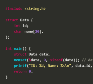 C言語初心者必見！memsetでのnullと0の違いを理解しよう