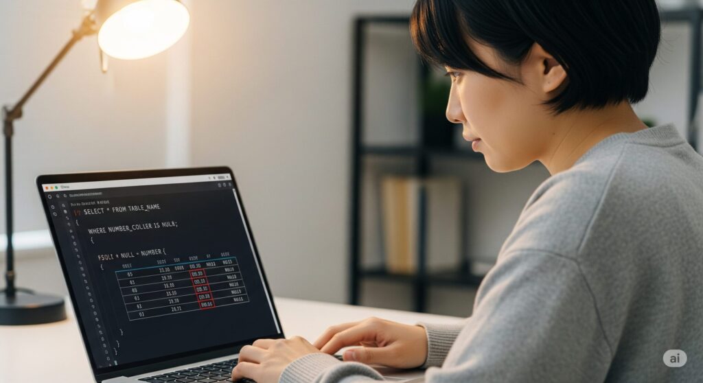 number型のnull:判定のポイント