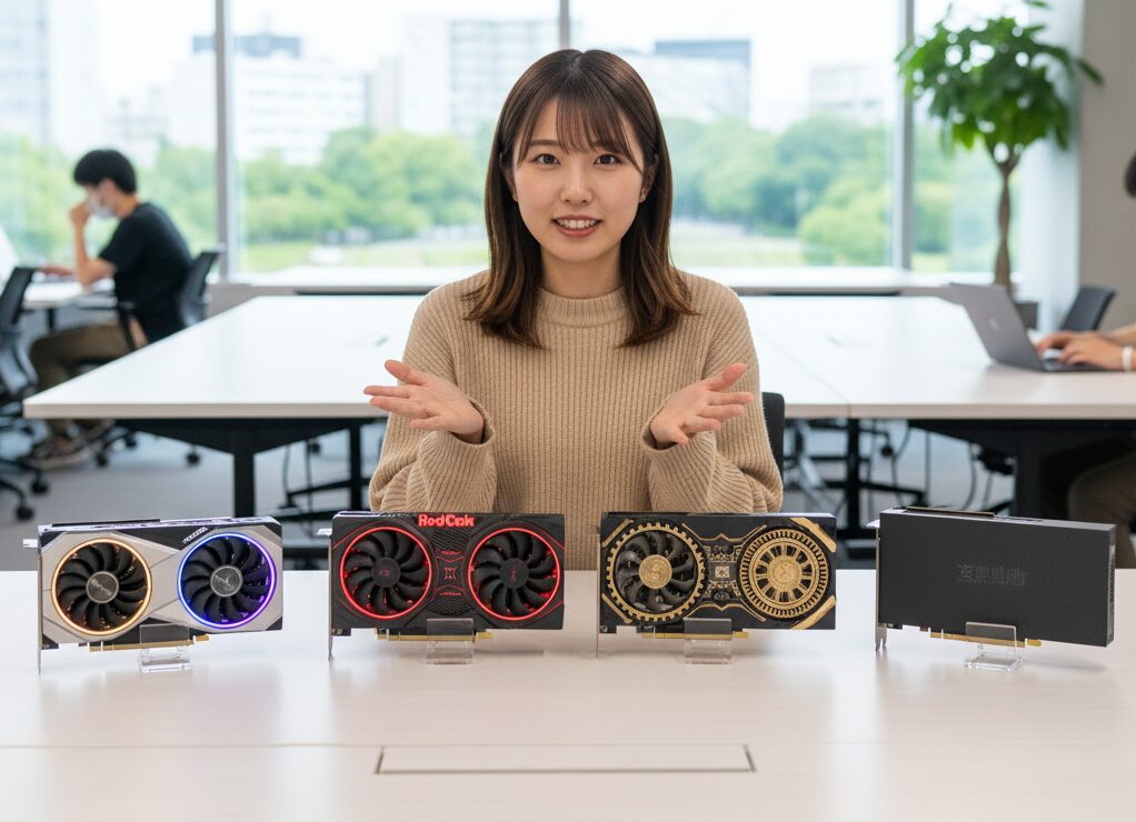 主要な9070XTのメーカー比較と特徴