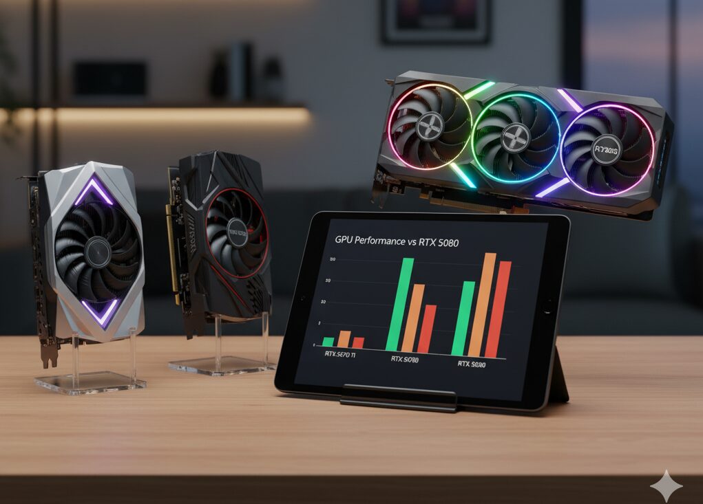 上位モデル5070Tiと5080の比較