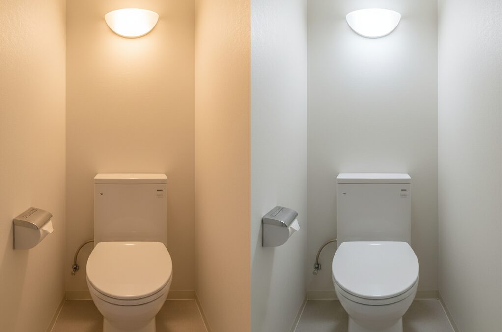 トイレ照明の明るさ、ルーメンとは