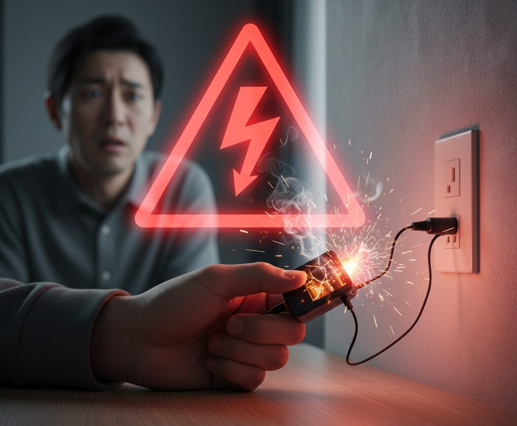 ACとDCを間違えるとどうなる?