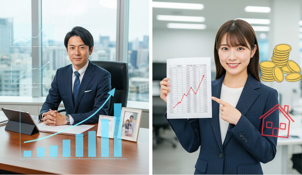 アナウンサーとキャスターの年収比較
