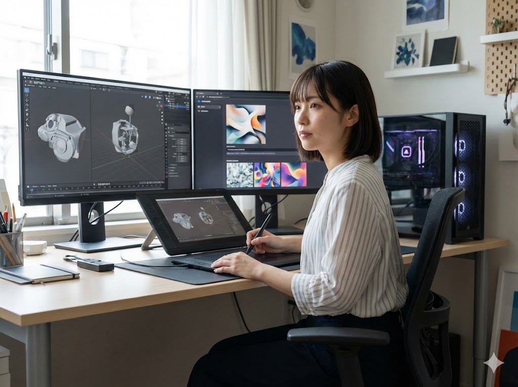 クリエイター向けAI処理能力