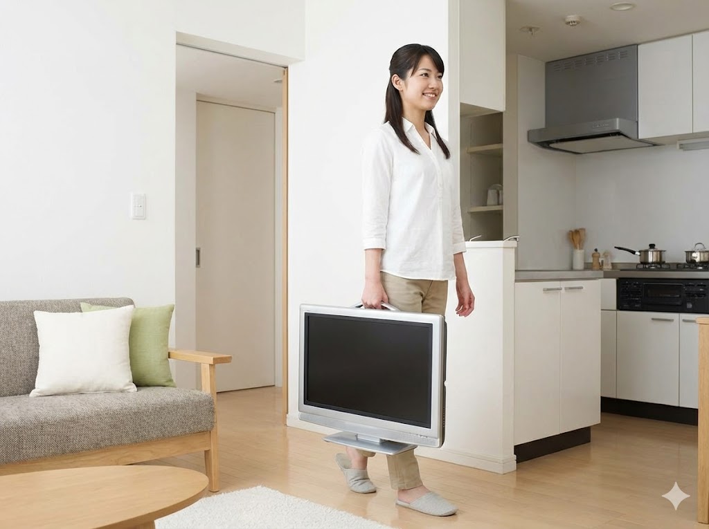 持ち運びできる軽量テレビのメリット